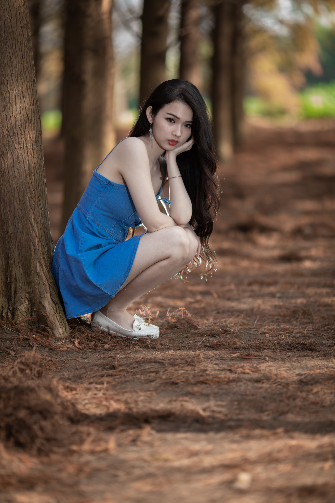 沈秋國作品  邻家女孩杨宓凌